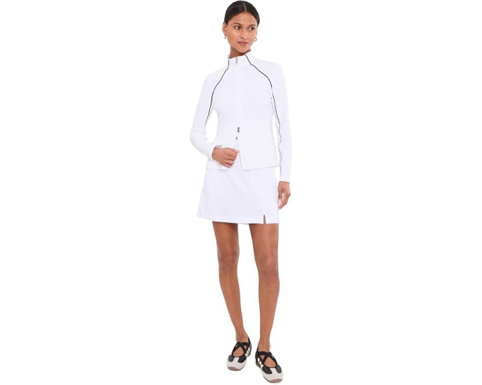 Куртка Tommy Bahama Aubrey Piped Full Zip с контрастной отделкой