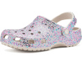 Crocs Classic Glitter Clogs детские блестящие сабо с пайетками