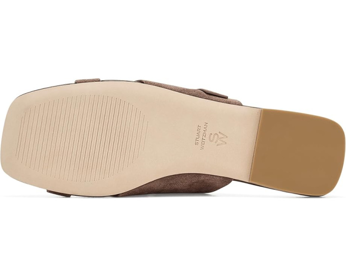 Stuart Weitzman шлепанцы Sai Slide с регулируемой пряжкой