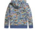 Худи Polo Ralph Lauren Tropical-Print French Terry Hoodie для детей с принтом