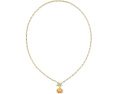 Колье Kendra Scott с подвеской тыква и цепочкой