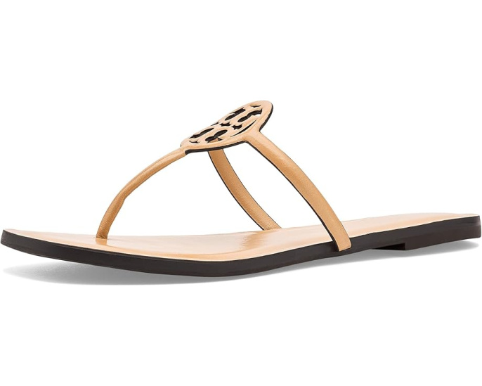 Сандалии Miller Capri с квадратным носком и удобной стелькой от Tory Burch