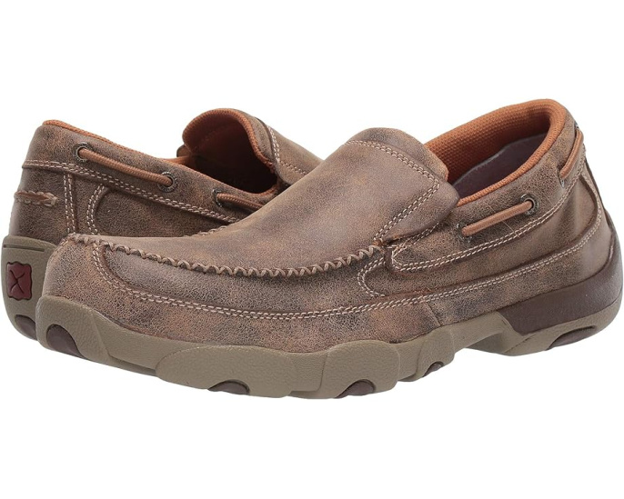 Рабочие мокасины Twisted X Work MDMSC03 с композитным защитным мыском