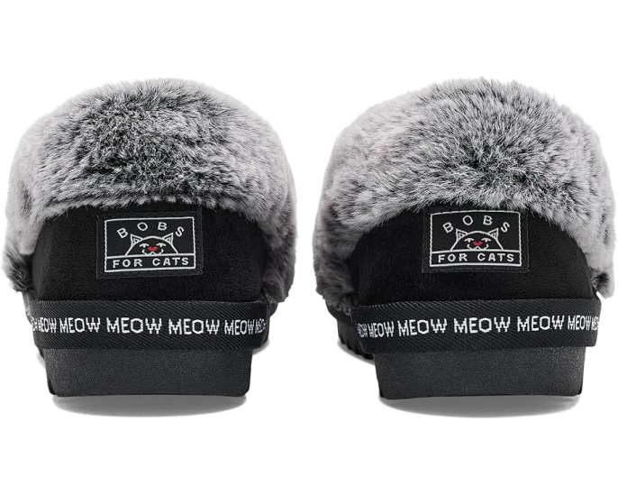 BOBS from SKECHERS тапочки Cozy Kiss с мордочкой кота