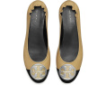 Балетки Tory Burch Claire с мыском и металлическим логотипом