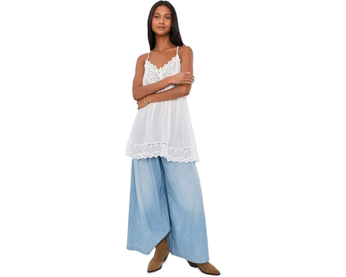Платье Fiona Slip от Free People с цветочным принтом