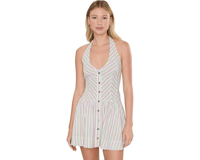 Платье Free People Clean Break Y/D Mini с мини принтом