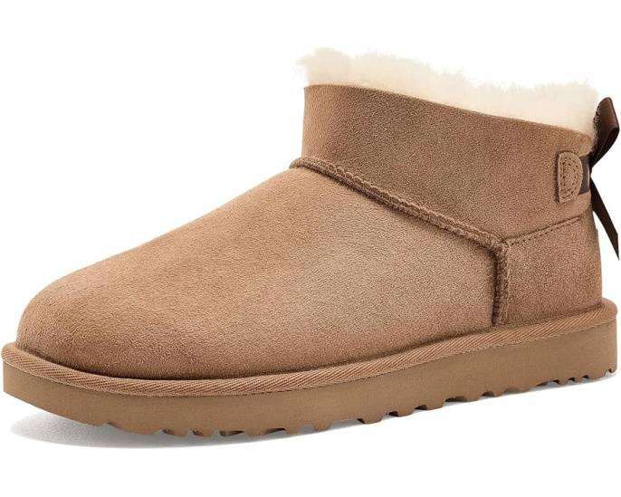 Угги UGG Ultra Mini Bailey Bow с бантом