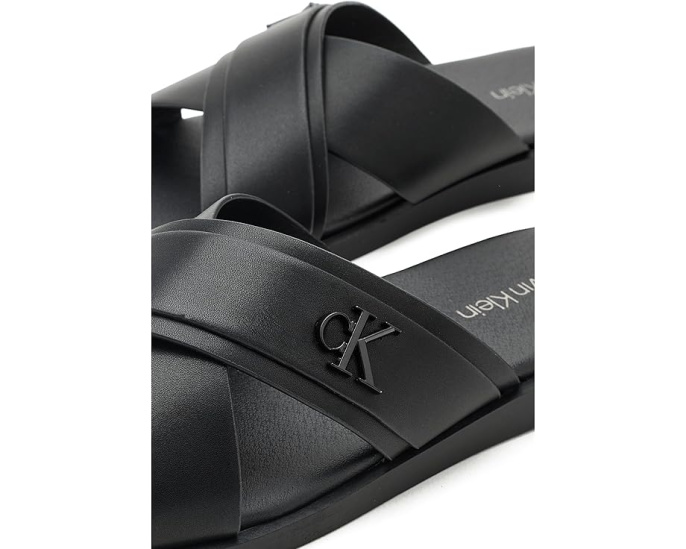 Сандалии Calvin Klein Elern с перекрестными ремешками и логотипом CK