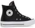 Converse Chuck Taylor All Star высокие кожаные кроссовки на платформе