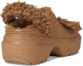 Сабо Crocs Stomp Lined Clogs с искусственным мехом и массивной подошвой