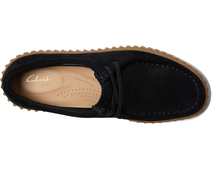 Туфли Clarks Torhill Bee из замши с кожаной стелькой