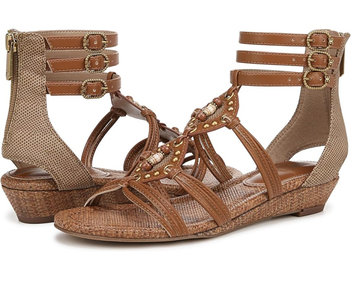 Босоножки Sam Edelman Danica на низком танкеточном каблуке