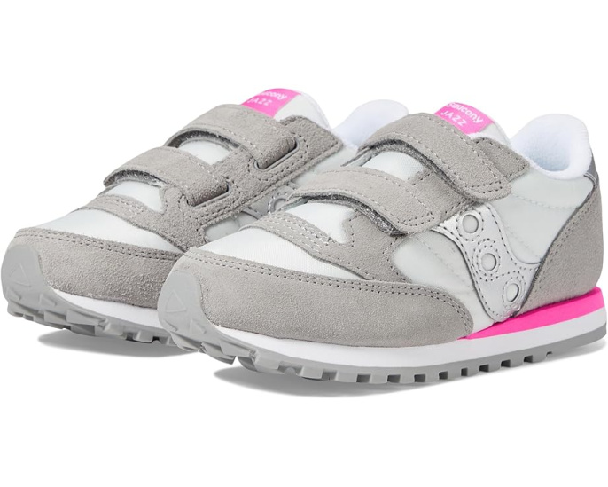 Детские кроссовки Saucony Originals Jazz с двойной застежкой на липучках