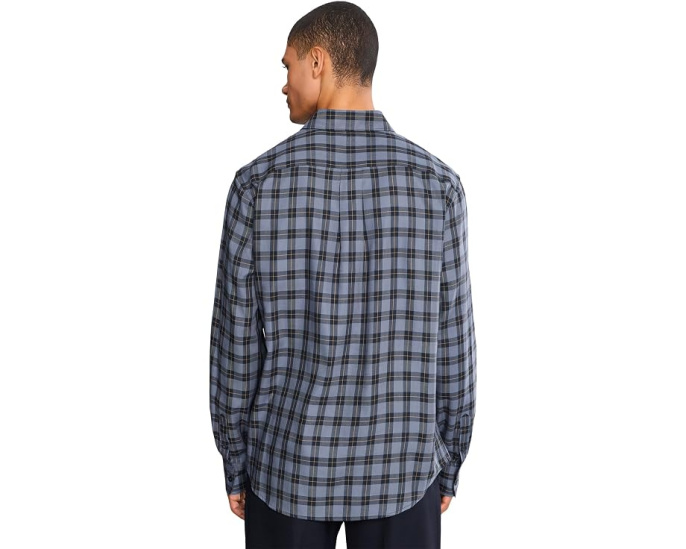 Джинсовая рубашка Allen Plaid от Vince