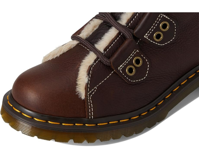 Ботинки Dr. Martens 1460 с меховой подкладкой для холодной погоды