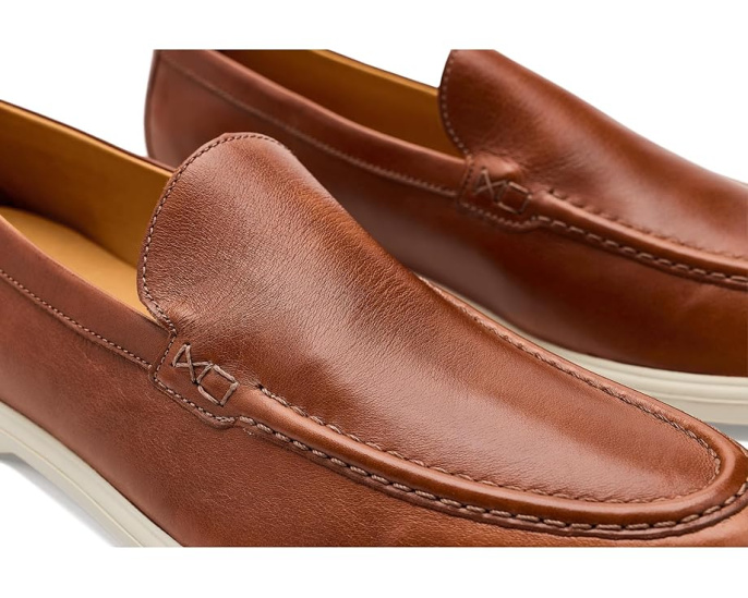 Лоферы Peter Millar Excursionist из гладкой кожи с мокасиновым носком
