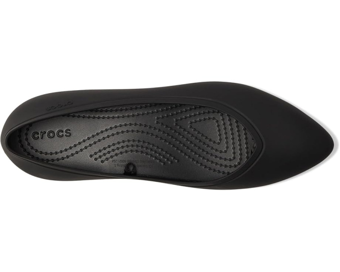 Рабочие балетки Crocs On the Clock с противоскользящей подошвой