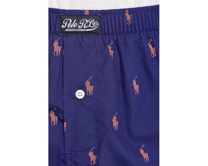 Polo Ralph Lauren боксеры из хлопка с принтом и эластичным поясом