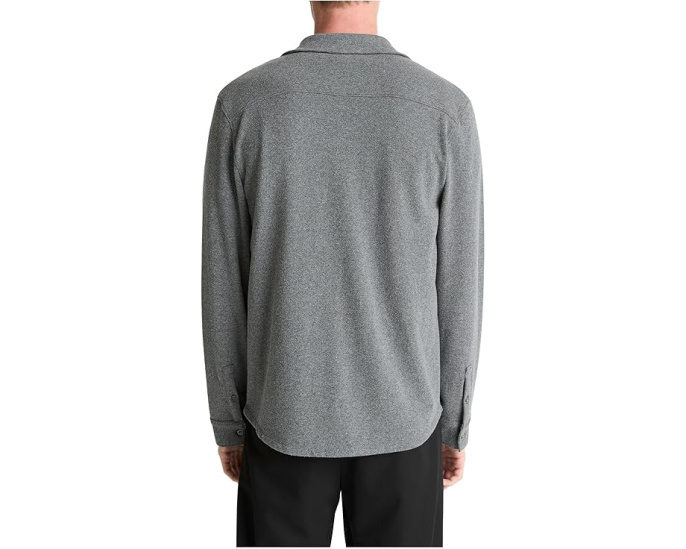 Рубашка Vince Solid Knit из мягкого вельветового вельветона