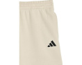 adidas Штаны для детей на эластичном поясе из флиса с широкими штанинами