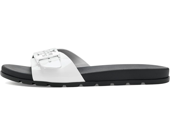 Сандалии Tory Burch Buckle Slide с водонепроницаемым верхом и стелькой из EVA