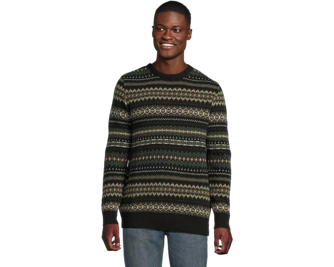 Свитер Barbour Case с узором Fair Isle и воротником-гольф