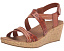 Туфли Skechers Beverlee Delicate Glow на высоком клине с вышивкой