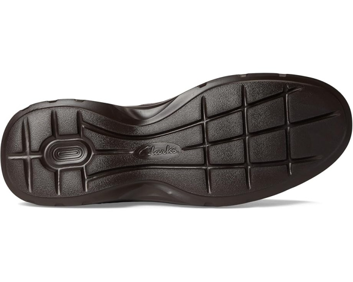 Clarks Лоферы Gessler Step на небольшом каблуке из кожи