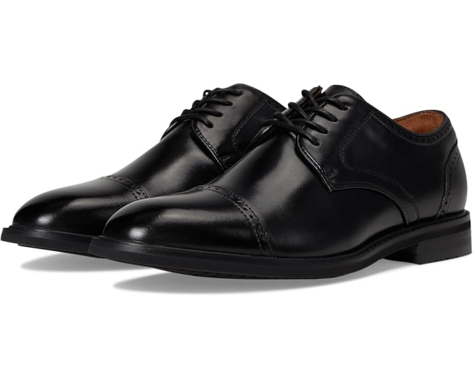 Оксфорды Stacy Adams Bailey Cap Toe со шнуровкой и перфорацией