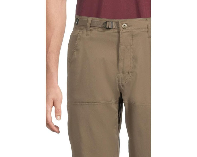 Брюки Prana Stretch Zion Standard с защитой UPF 50+ и регулируемым поясом