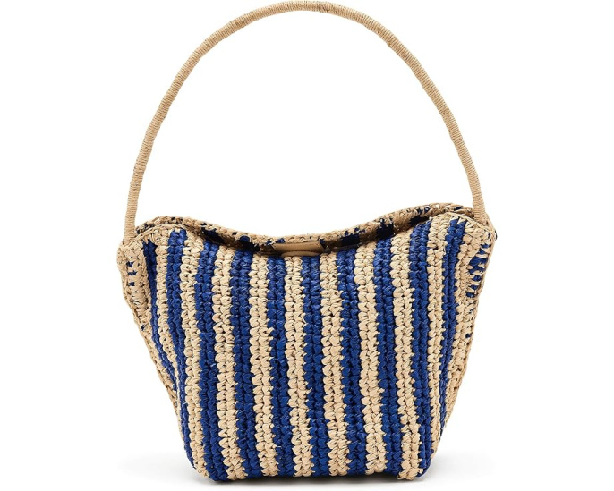 Сумка через плечо Handwoven Shoulder Bag от Madewell с полосками