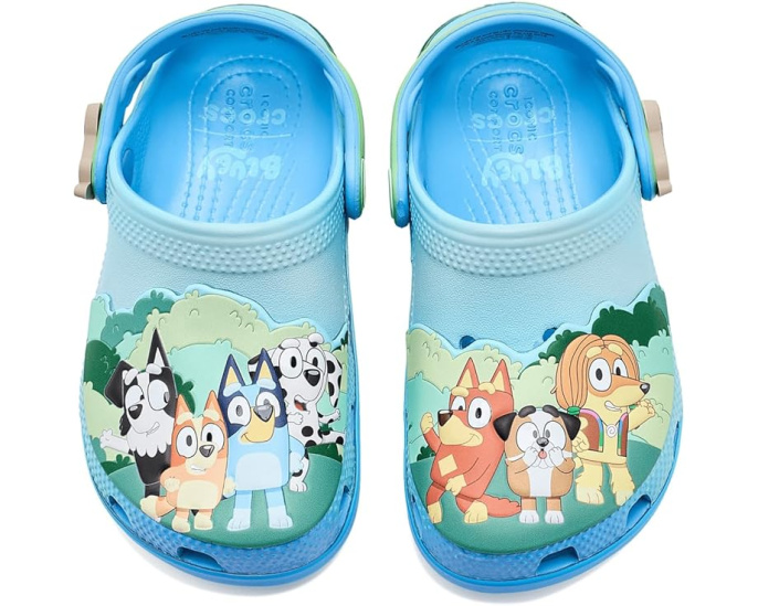 Кроксы Crocs Kids Bluey Best Buddies Classic Clogs для малышей