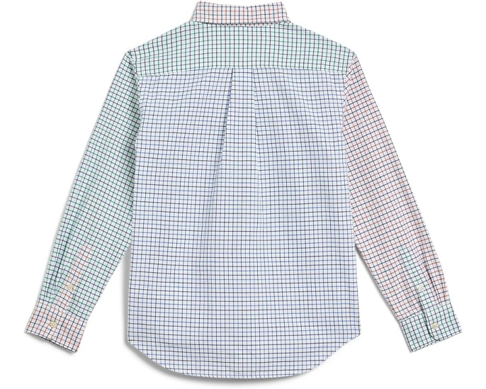 Сорочка Polo Ralph Lauren Tattersall из хлопкового оксфорда