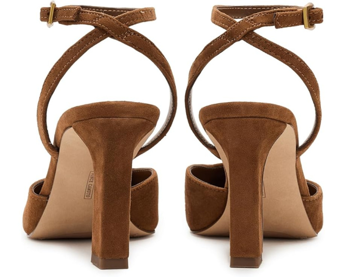 Туфли Galees с острым носком и ремешком на щиколотке Vince Camuto