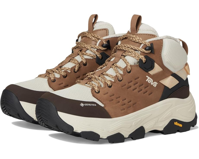 Трекинговые кроссовки Teva Grandview Max GTX с системой фиксации пятки