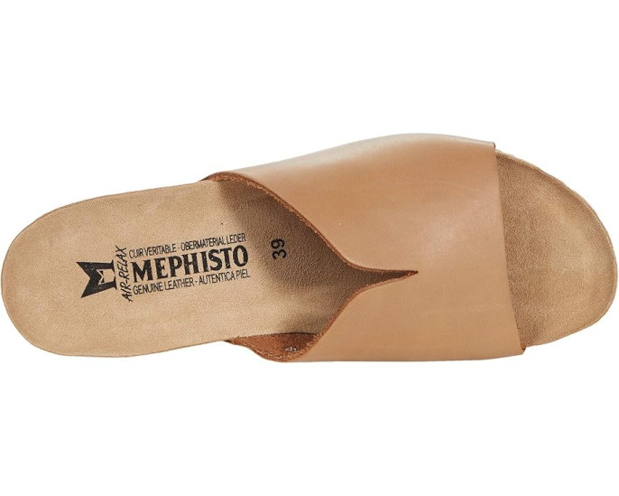 Босоножки Mephisto Lisane на танкетке с пробковой стелькой