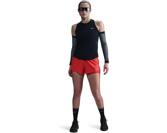 Беговой топ Nike Swift Dri-FIT с сетчатой панелью и светоотражающими элементами