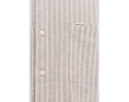 Barbour летняя рубашка Nelson Striped из льна с расслабленным кроем