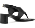 Сандалии Stuart Weitzman Baby Babette Thong на каблуке черные
