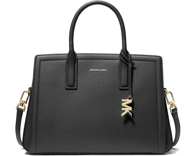 Сумка-сатчел MICHAEL Michael Kors Laila Medium из тисненой козьей кожи