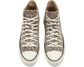 Кеды Converse Chuck Taylor All Star Leopard Jacquard с леопардовым принтом
