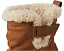Ботильоны UGG Moxy Pull On на платформе 3.2 дюйма (8.13 см) с меховым воротником из овчины