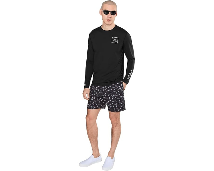 Шорты RVCA VA Elastic 43 см с эластичным поясом