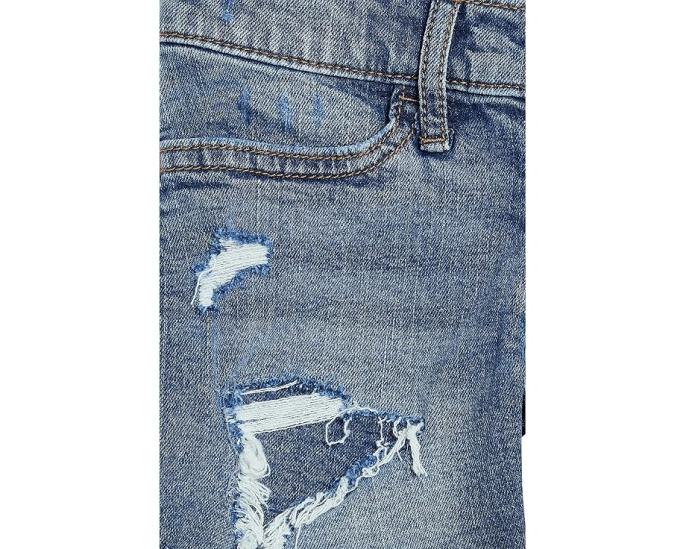 Шорты джинсовые Low-Rise Midi Destroyed от abercrombie kids