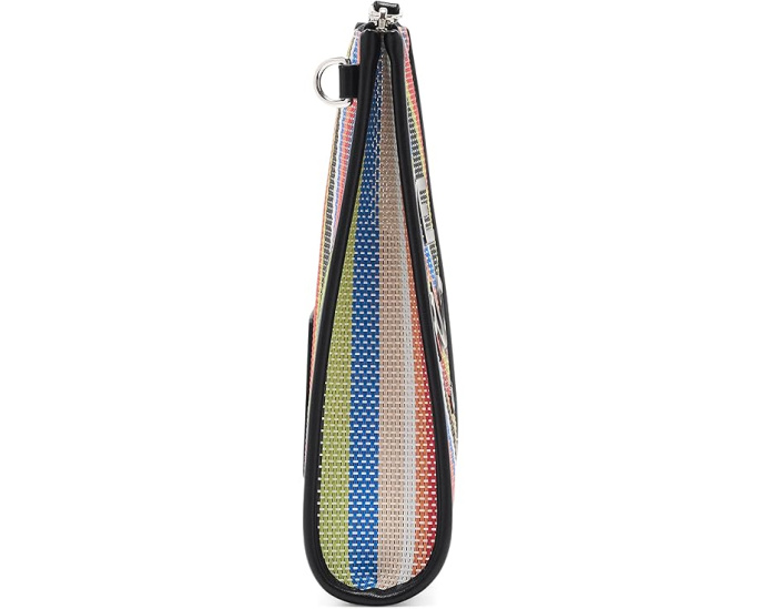 Большая сумка-пудреница The Stripe Mesh с полосатым принтом от Marc Jacobs