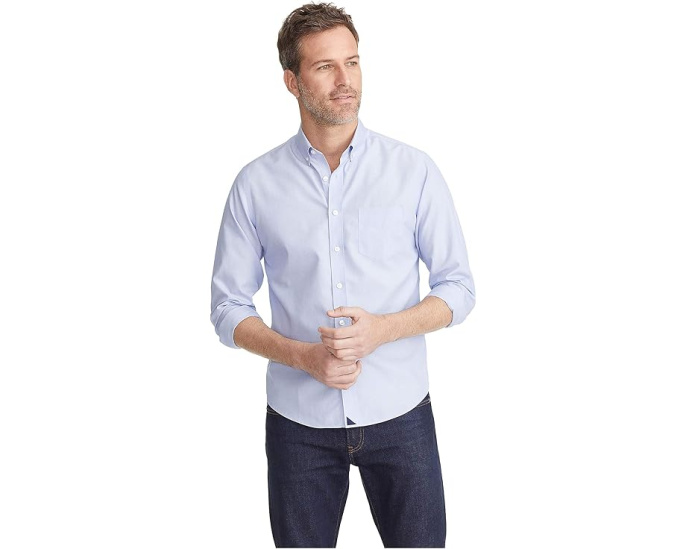 Сорочка UNTUCKit Hillside Select с длинным рукавом и эффектом немнущейся ткани