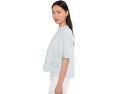 Топ Madewell Embroidered Pintuck High-Neck с вышивкой