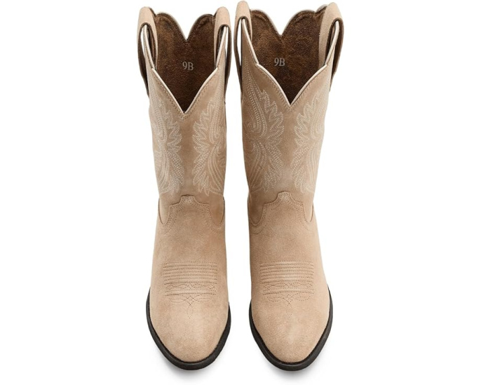 Ковбойские сапоги Ariat Heritage R Toe StretchFit с растяжимым голенищем и круглым носком