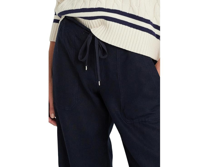 Брюки Petite Linen Wide-Leg от Lauren Ralph Lauren